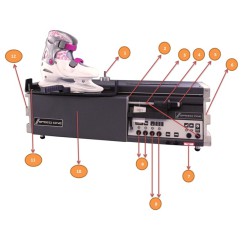 Machine à affûter automatique pour patins (modèle 0130)