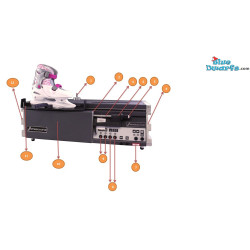 Machine à affûter automatique pour patins (modèle 0130)