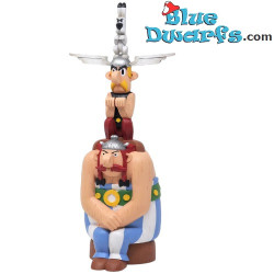 Asterix-Totemfigur - Asterix, Obelix und Idefix - Resinfigur - Plastoy - 40 cm