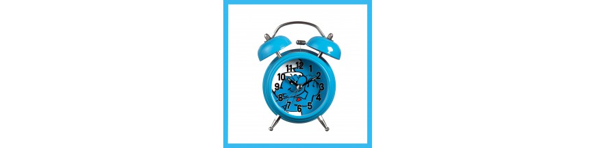 Smurf (alarm) clocks