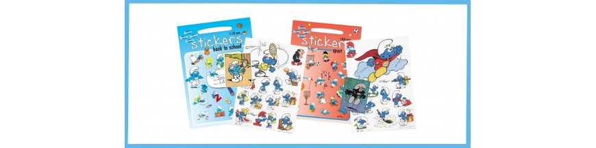 Smurf stickers