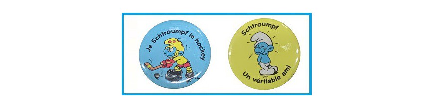 Smurfen buttons