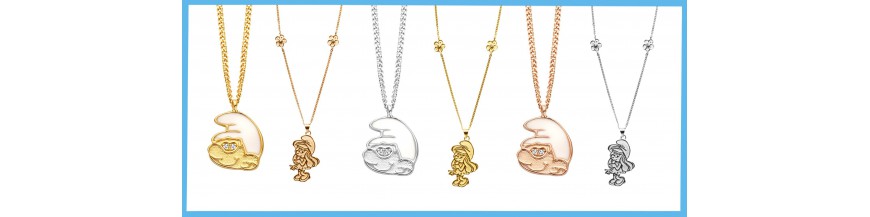 Smurf necklaces